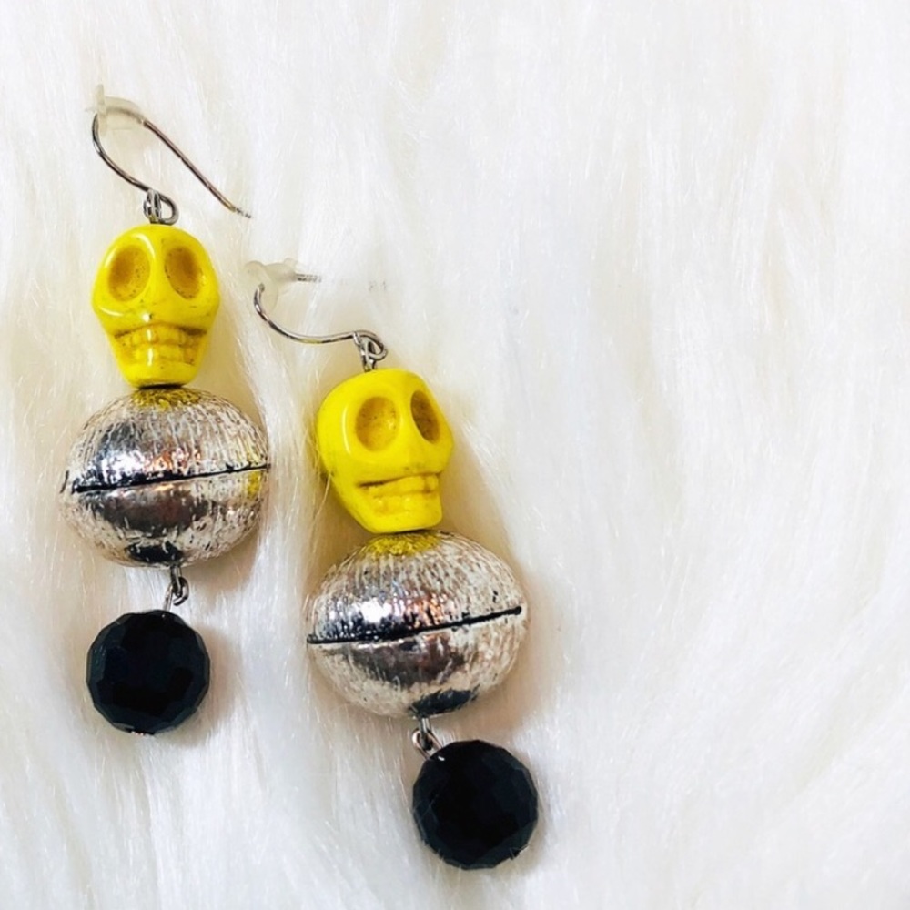 Bespoke Handmade Sterling Silver Drop Earrings